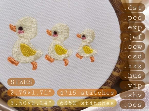 3 Chicks Machine Embroidery Design Review