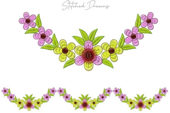 Blossom Border Embroidery Patterns Review