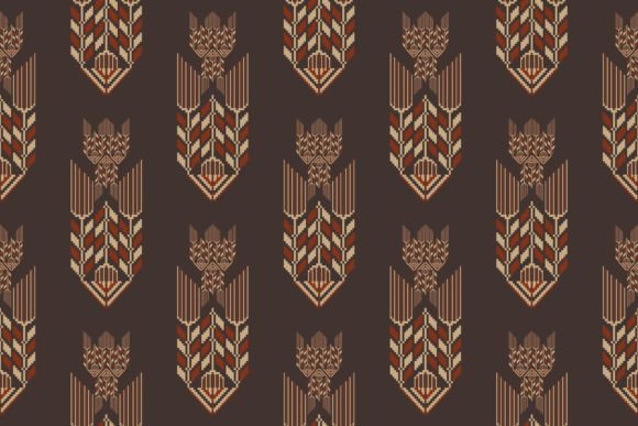 Embroidery Ethnic Chevron Pattern Review