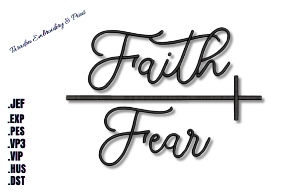 Faith Fear Machine Embroidery Design Review