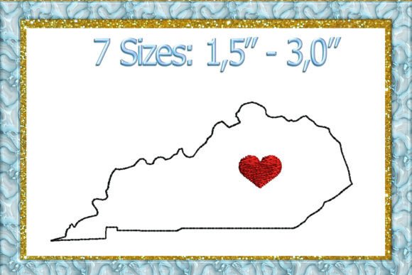 Kentucky State Embroidery