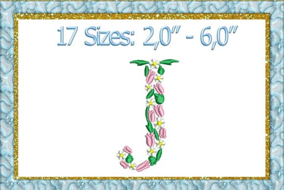 Letter J Monogram Embroidery Review for Handmade Gifts