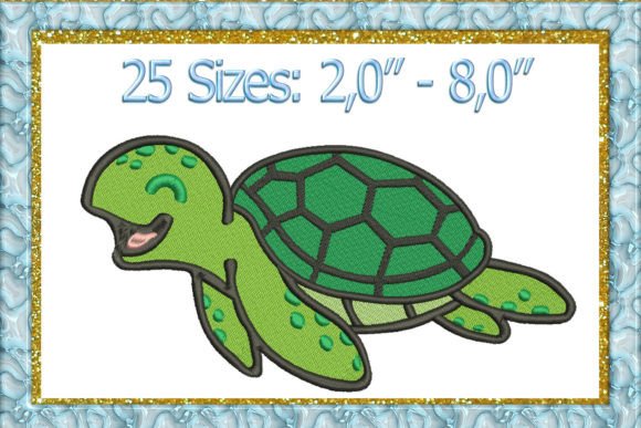 Sea Turtle Embroidery Design Review for Etsy Sellers