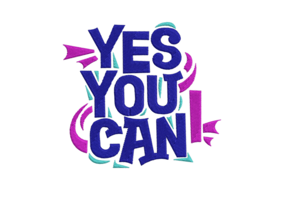 Yes, You Can Embroidery Digitizing